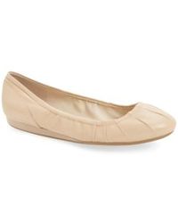 cole haan nude flats